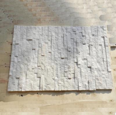 China Eco-family Decorative Cultural Stone White Sandstone Wall Cladding Panels for sale