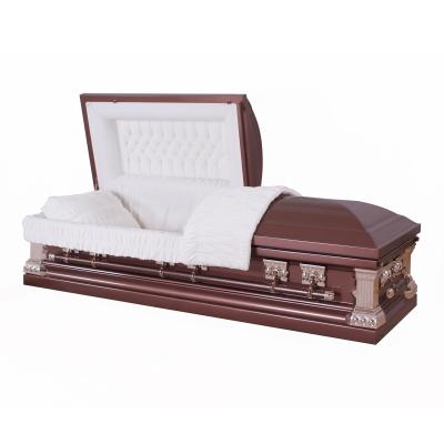 China AMERICAN STYLE WOODEN COFFIN METAL AMERICAN STYLE COFFIN MADE IN CHINA AS LZ COFFIN for sale