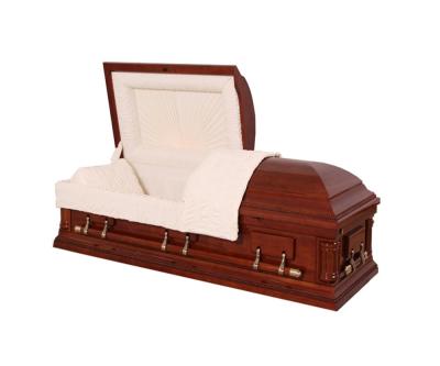 China American style AMERICAN STYLING FULL COFFIN AND COUCH COFFIN, WOODEN BURIAL CASKIN AND WOODEN CASKIN for sale