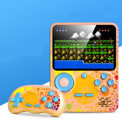 China Support 8 Bit G6 TV 3.5 Inch HD Portable 666 Screen Handheld Game Player Video Game Console for sale