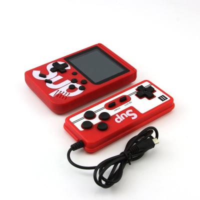 China Wholesale Retro ABS 8 Bit Video Game Console Player 400 Dual Game In 1 Handheld Game Console for sale