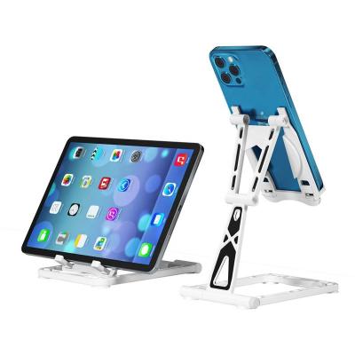 China Foldable Mobile Phone Stand Adjustable Portable Adjustable Desk Stand Mobile Phone Tablet Angle Phone Holder for sale