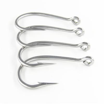 China Around the whole sale of 7691 flat stainless steel in the shop circle sea fishing hook to fish for shark for sale