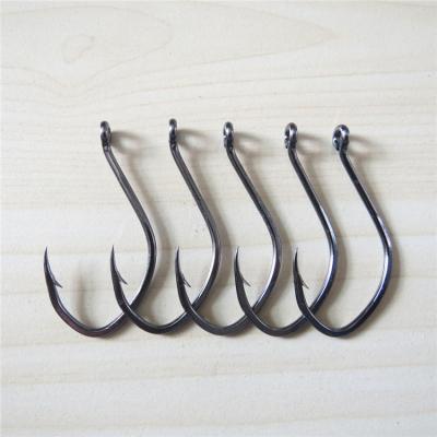 China 8083 octopus beak 1/0 2/0 3/0 whole sale 6# 8# high carbon steel china grades all fresh saltwater hooks for fishing for sale