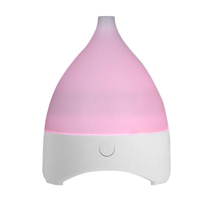 China Electric Color Changing Light Gradient Color Flame Fragrance Oil Mist Sprayer Aroma Diffuser for sale