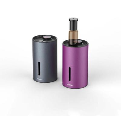 China Portable Car Waterless Aroma Machine Scent Aroma Aluminum Alloy Nebulizer Diffuser for sale