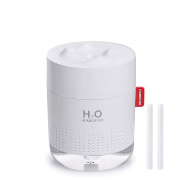 China Household Night Light Function Humidificador Snow Mountain USB Humidifier Desktop Diffuser for sale