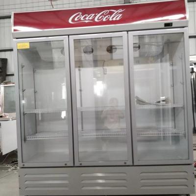 China Single-temperature refrigerator restaurant mini freezer refrigerator display refrigerator refrigeration equipment commercial pepsi-cola refrigerator for sale