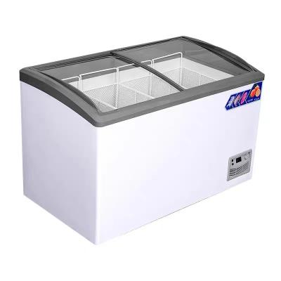 China Single-temperature freezer display refrigerator refrigerator restaurant refrigeration equipment commercial ice cream freezer for sale