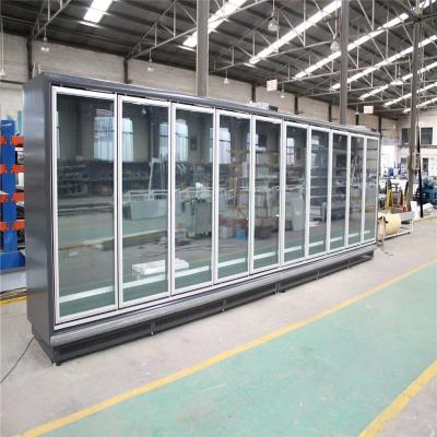 China Single-temperature supermarket fridge freezer commercial refrigerator display restaurant refrigerator upright freezer commercial for sale