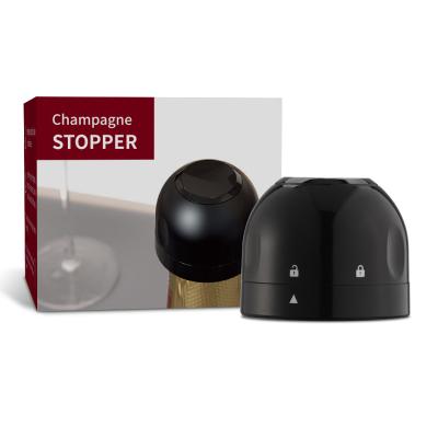 China 2021 New European and American viable bar accessories champagne stopper food grade hot-selling silicone sealed sparkling wine stopper for sale