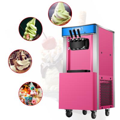 China Top 3 Flavor Commercial Mix Table Top Quality Mini Ice Cream Maker Commercial Soft Serve Ice Cream Vending Machine For Sale for sale