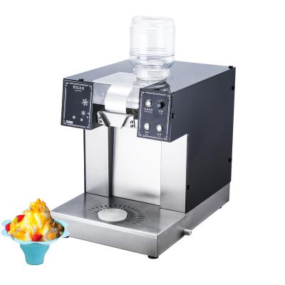 China Commercial full automatic milk snow ice maker for snow cone ice shaved 9cm roll length hot sale commercial ice maker making machine for sale