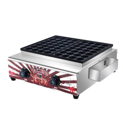 China Hotels Table Top Electric Cooking Japanese Double Dishes Takoyaki Machine Stainless Steel Grilled Chicken Machine for sale