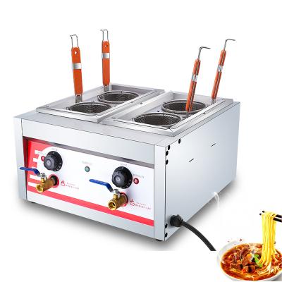 China High Quality Gas Noodle Cooker Industrial Desktop Dining Snack Food Equipment Commercial for sale