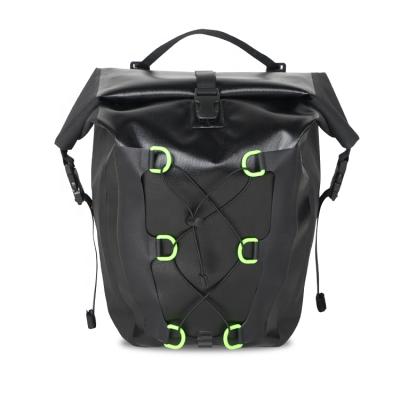 China Eco-friendly Dust Proof Rear Rack Pannier Bag Eco-friendly Bike Travel Bag Eco TPU Bike Bicycle Bag for sale