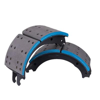 China The automotive brake system manufacturer directly sells the high quality brake shoes for general heavy duty trucks in Asian and European markets for sale