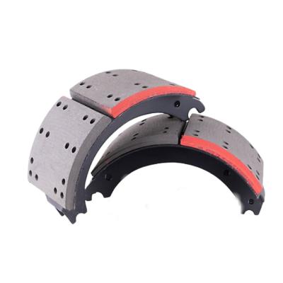 China The automotive brake system manufacturer directly sells the high quality brake shoes for general heavy duty trucks in Asian and European markets for sale