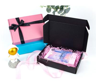 China Handmade Gift Box For Clothing Garment Paper Folding Design Cardboard Storage Boxes Underwear Box for sale