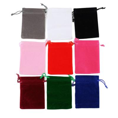 China Factory Supply Wholesale Custom Anti-Static Drawstring Pouch Storage Flannel Bag for sale