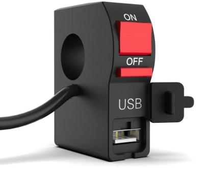 China On Off Switch and USB Charger Universal Motorcycle On Off Switch Usb Motorcycle Switch With Usb Motorcycle Handlebars Mobile Phone Usb Charger for sale