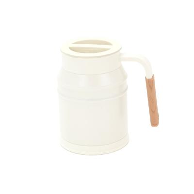 China PORTABLE Geometric Thermal Water Kettle Stainless Steel Vacuum Insulation Thermos Jug Teapot for sale