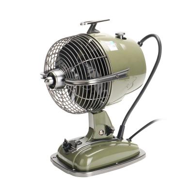 China Low noise voltage 220v retro low noise plastic metal hotel IMASU new style desk antique table fan for sale