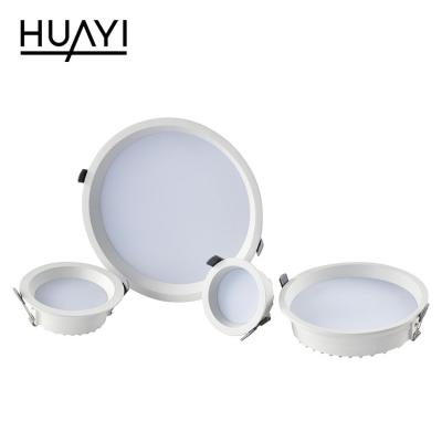 China Modern High Performance 7W Aluminum 9W 15W 24W 30W LED Indoor Recessed Mounted Downlight from HUAYI for sale