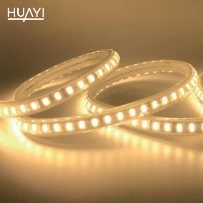 China High/Low Voltage Waterproof Indoor PVC PFC IP65 SMD2835 Commerical LED Strip Light from HUAYI China Supplier for sale