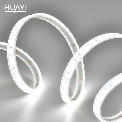 China HUAYI Decoration IP65 Smart SMD2835 High Quality Aluminum Waterproof Indoor LED Strip Light High/Low Voltage for sale