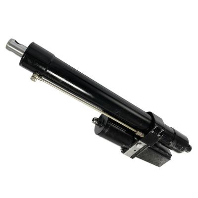 China Overload 2.5T(25000N), Overheating Protection Mechanical Truck Electric Hydraulic Cylinder Cylinder DC Linear Actuator 600*200*130 for sale