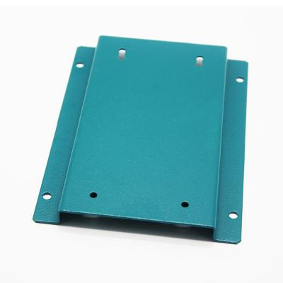 China Custom Sheet Metal Sheet Metal Fabrication Stamping Parts And Punch Galvanized Steel Punch Parts With Powder Coating for sale