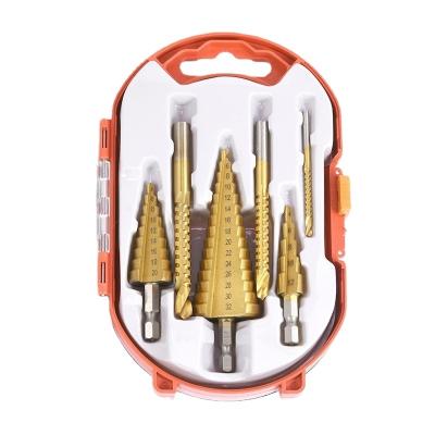 China Steel Drill Bit Set Pagoda Shaped Drill expanding coring for sale