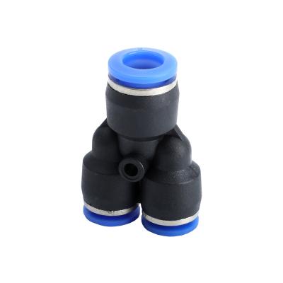 China PW Three Way Reducer Quick-plug Pneumatic Connector PW for sale