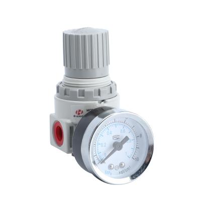 China Bahoo A/B Series Aluminum Alloy Air Source Treatment Filter Air Adjustable Pneumatic Regulator AR/BR for sale