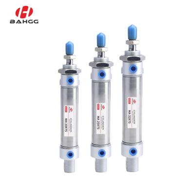 China Factory Bahoo MA Series Double/Mini Stainless Steel Air Single Acting Pneumatic Cylinder With PT/NPT Port 16/20/25/32/40/50/75/100 for sale