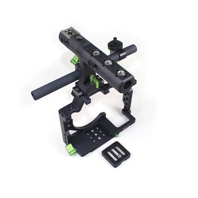 China Quick Release Lanparte DSLR Camera Cage with Swiss Arca Plate for Sony A7 for sale