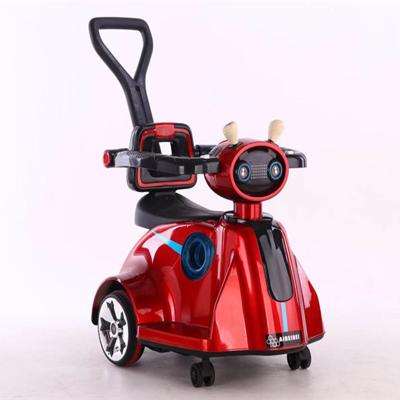 China Ride on Baby Electric Car Toy New Design Robot with Handle for sale