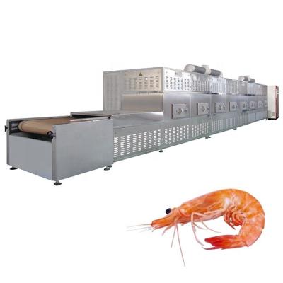 China High Efficiency Industrial Microwave Shrimp Seafood Drying Cooking Device for sale