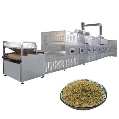 China Industrial Equipment Microwave Sterilizing Powder High Efficiency Spice Sterilization Machine for sale