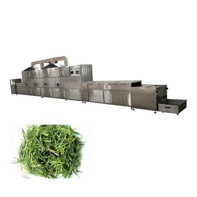 China High Efficiency PLC Control 20kw Industrial Tunnel Olive Sheet Microwave Drying Machine for sale