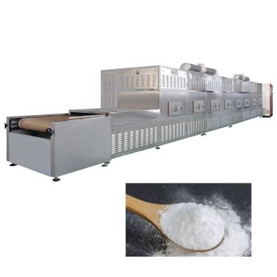 China High Efficiency PLC Control Chemical Silica Sand Powder Microwave Drying Sterilization Machine for sale