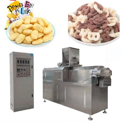 China Semi Automatic Corn Snacks Puff Machines Puffed Correct Corn Puff Stick Machine for sale