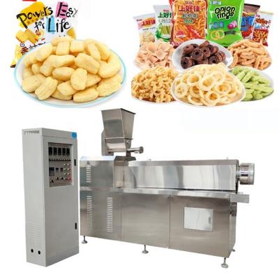 China Automatic Puffed Corn Snacks Puffs Snacks Making Machinery for Cheese Corn Corn Puffs Machine for sale