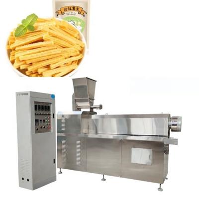 China food & Tortilla Corn Chips Extruder Beverage Factory Automatic Frying Machine Fried Corn Chips Production Line for sale