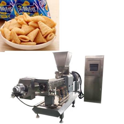 China food & Beverage Factory Wheat Flour French Fries Corn Flour French Fries Fry Making Machine Extruded Fried Snack Making Machine for sale