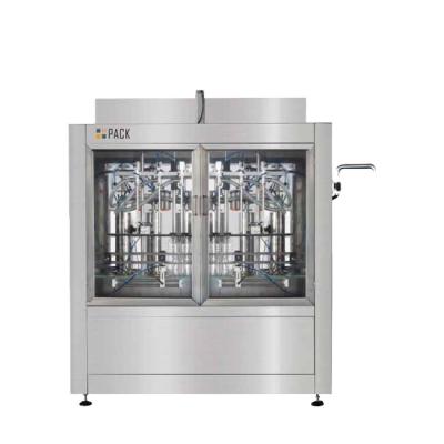 China Piston Filling Automatic Linear Liquid Filler Npack Type Piston Bottle Filling Machine for sale