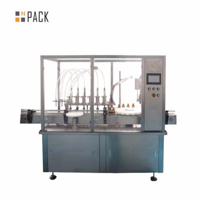 China Beverage Npack Bottle Essential Oil Liquid Filling Machine High Quality Custom Automated Capping Packing Line for sale