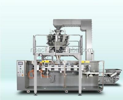 China Automatic preformed food pouch packing machine for cane sugar for sale