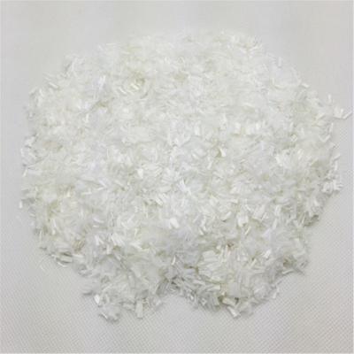 China Anti-deformation PET Concrete Asphalt Fiber 3mm 4mm 6mm 9mm 12mm Concrete Industrial Polyester Fiber Reinforced Moulded Asphalts for sale